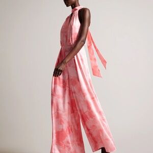 Ted Baker Halter Neck Wide Leg Jumpsuit